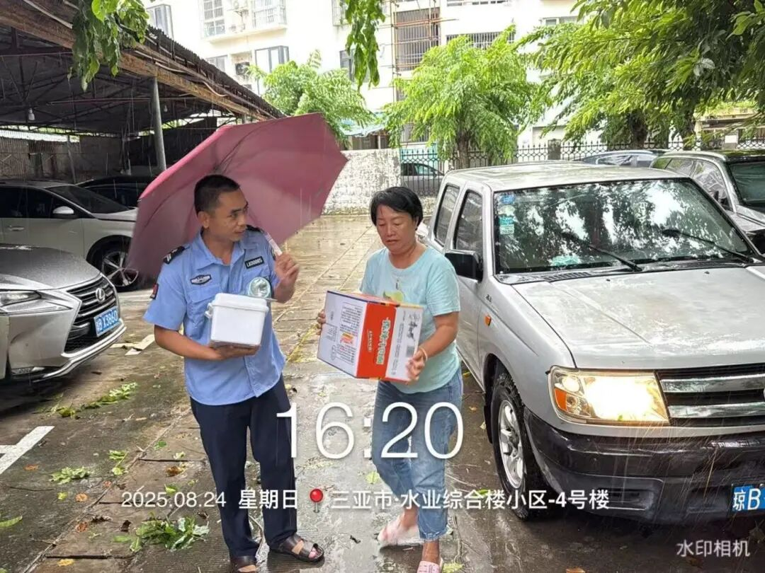 唐春燕：臺風“劍魚”中的物業(yè)擔當